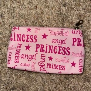 Princess 👑 cute pink small wallet bag